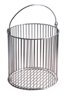 Panier rond en inox