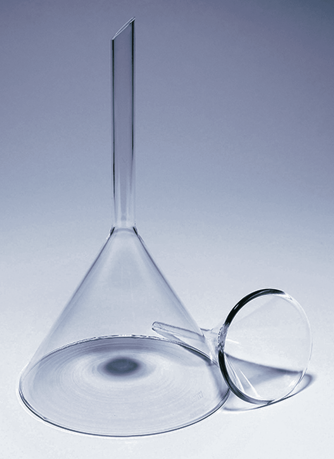 Entonnoir en verre Pyrex® tige courte