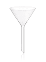Entonnoir en verre Glassco tige courte