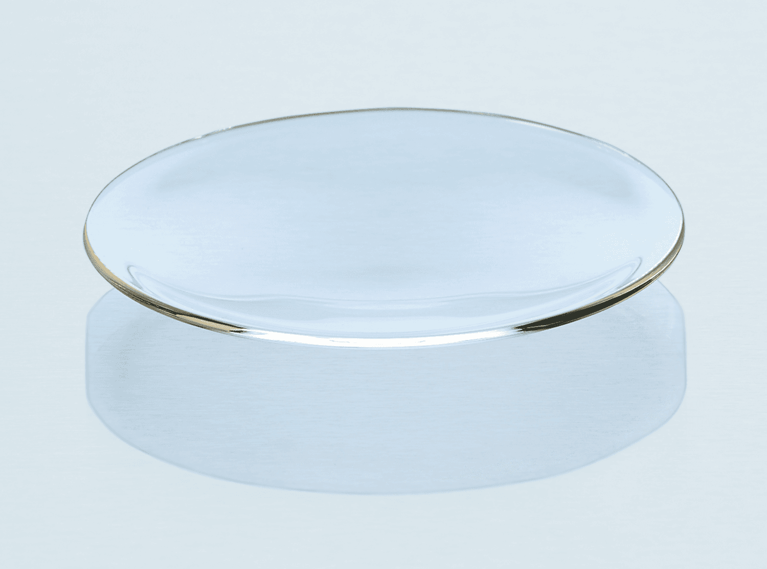 Verre de montre en verre Duran® bord rebrûlé