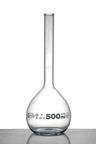 Fiole jaugée en verre Glassco classe A