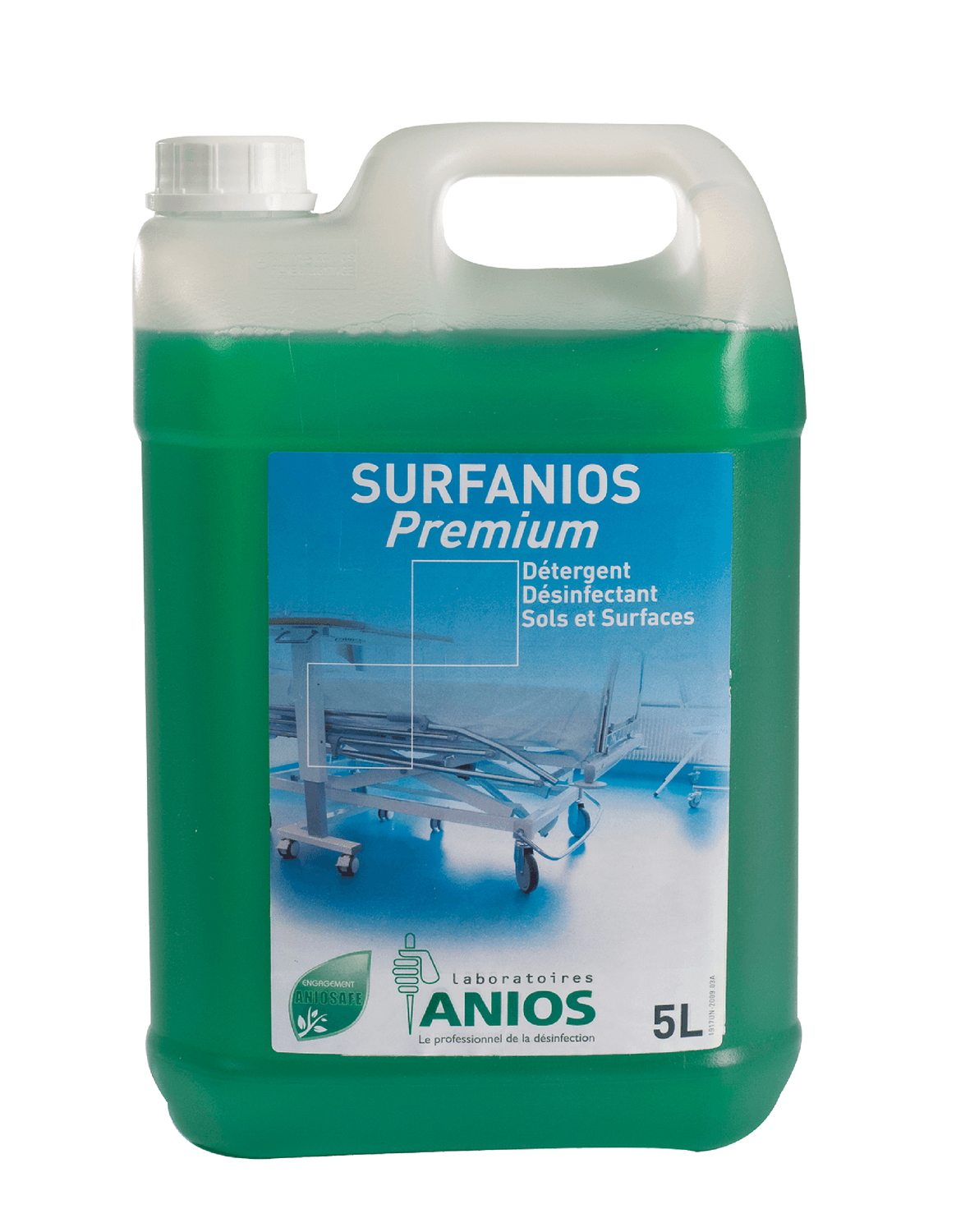 Détergent désinfectant sols et surfaces Surfanios Premium