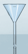 Entonnoir en verre Duran® diamètre 100mm tige courte