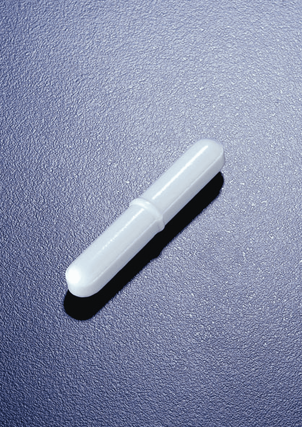 Barreau aimanté en PTFE forme cylindrique, anneau central