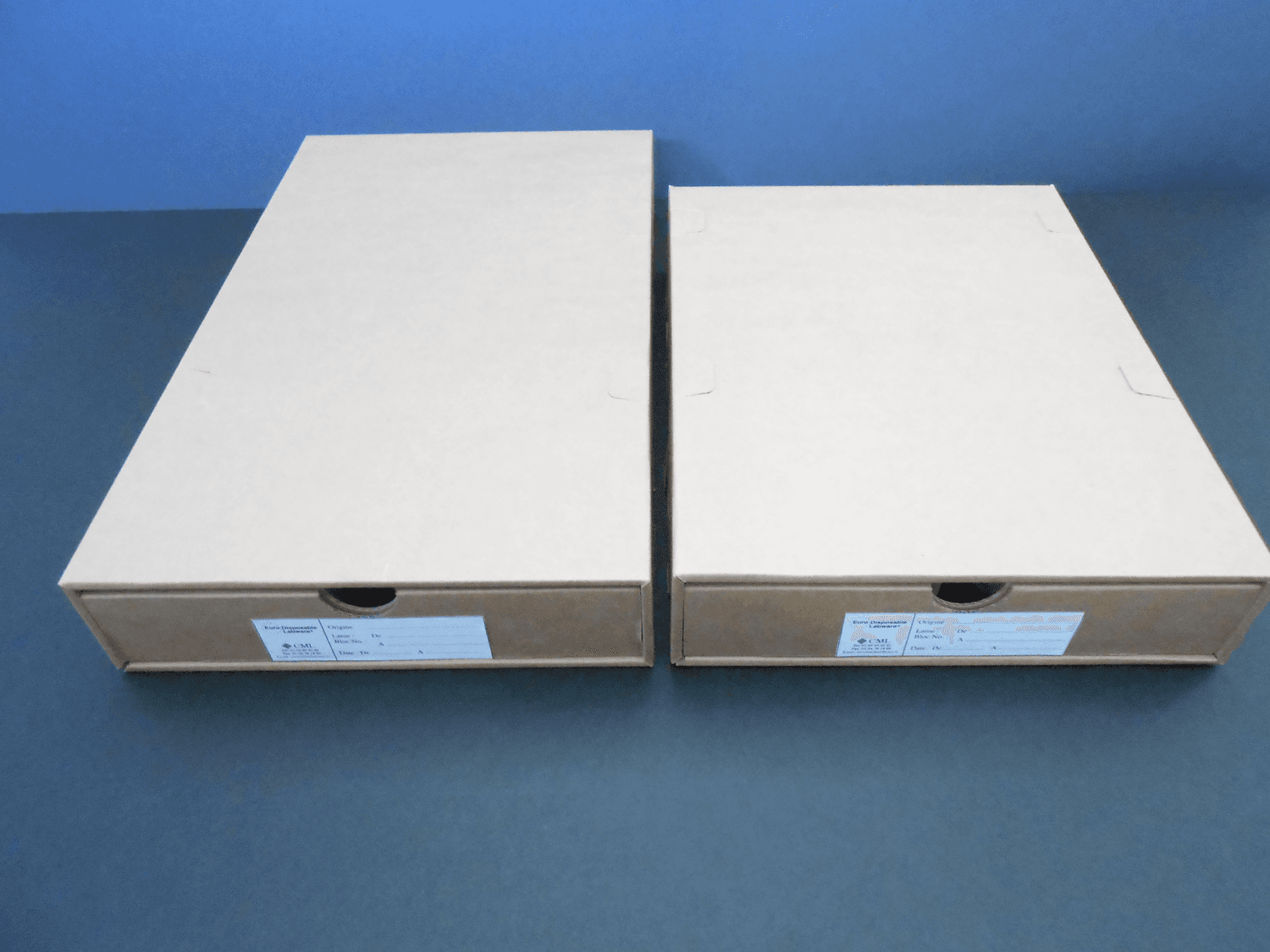 Boîte de stockage en carton pour blocs d'inclusion
