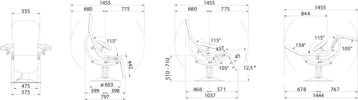 Fauteuil de prélèvement Deneo®