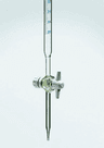 Burette en verre MBL® classe B avec robinet en PTFE