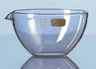 Capsule d'évaporation en verre Duran® fond plat avec bec verseur