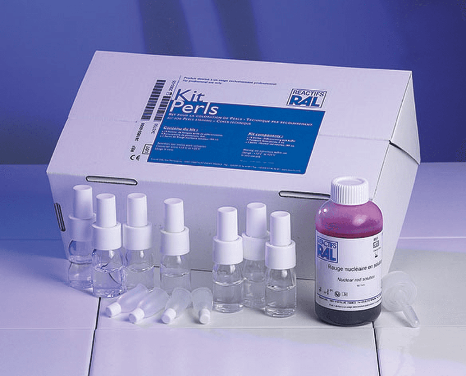 Kit HistoPerls pour la mise en évidence de l'hémosidérine RAL Diagnostics
