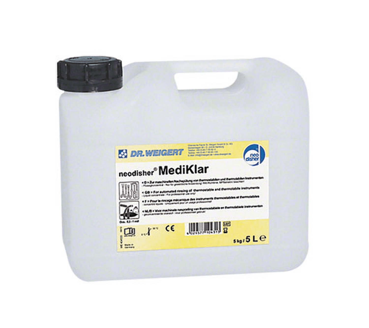 Liquide de rinçage Neodisher® MediKlar, bidon de 5L