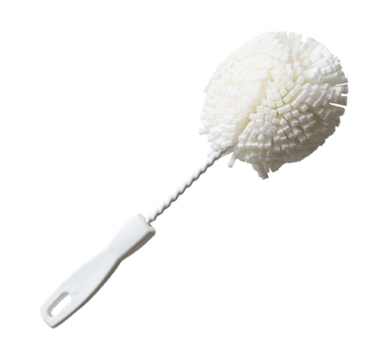 Goupillon en mousse pour flacons et béchers, mousse 70x100mm, long. totale 250mm