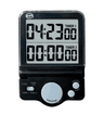 Compteur de table - 2 décompteurs - Horloge - Double affichage, 24h, 2 canaux