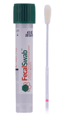 Milieu FecalSwab™ liquide 2ml + 1 écouvillon floqué embout standard stérile en tube 13x80mm bouchon vert