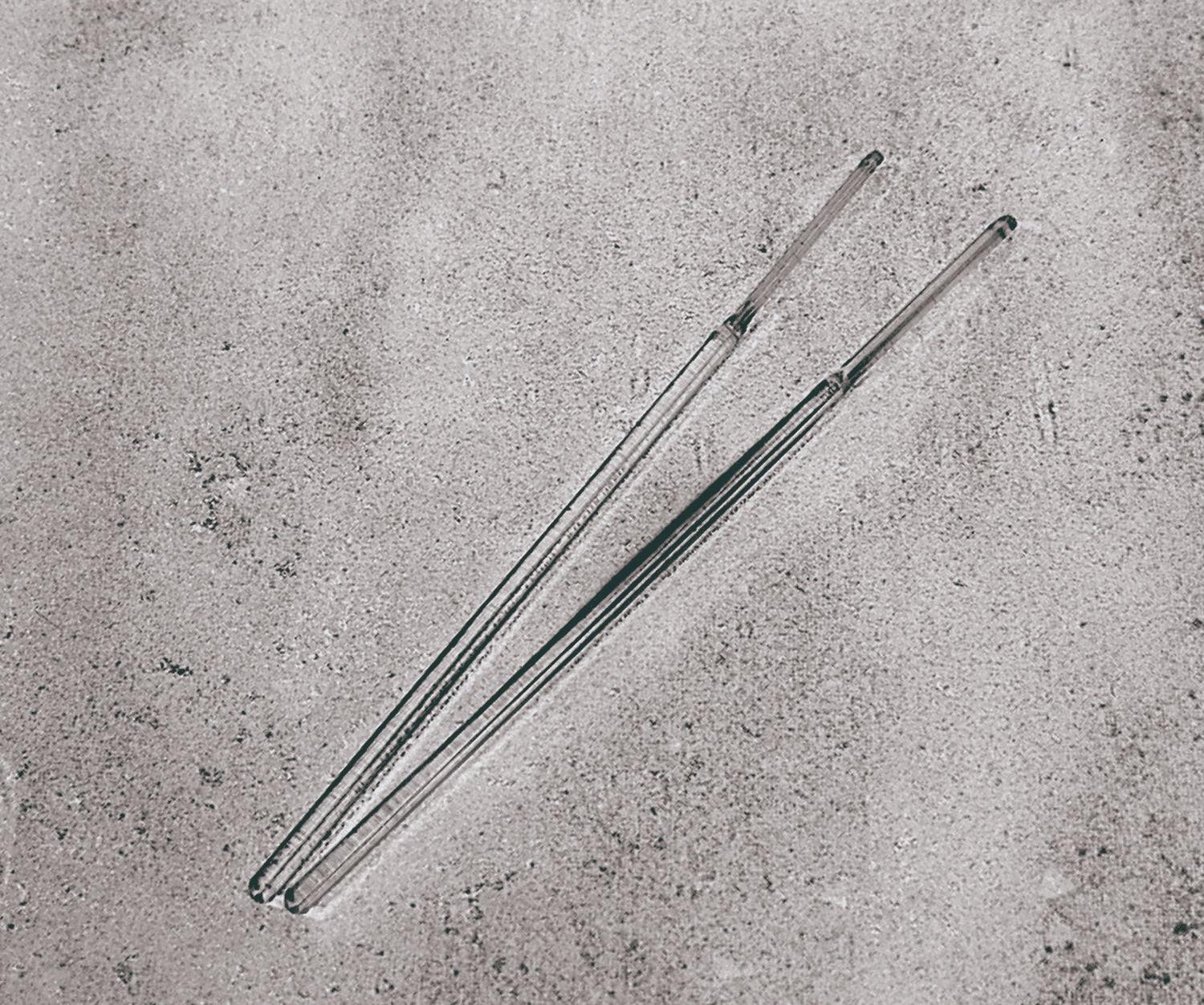 Spatule d'agitation en polystyrène longueur 120mm non stérile