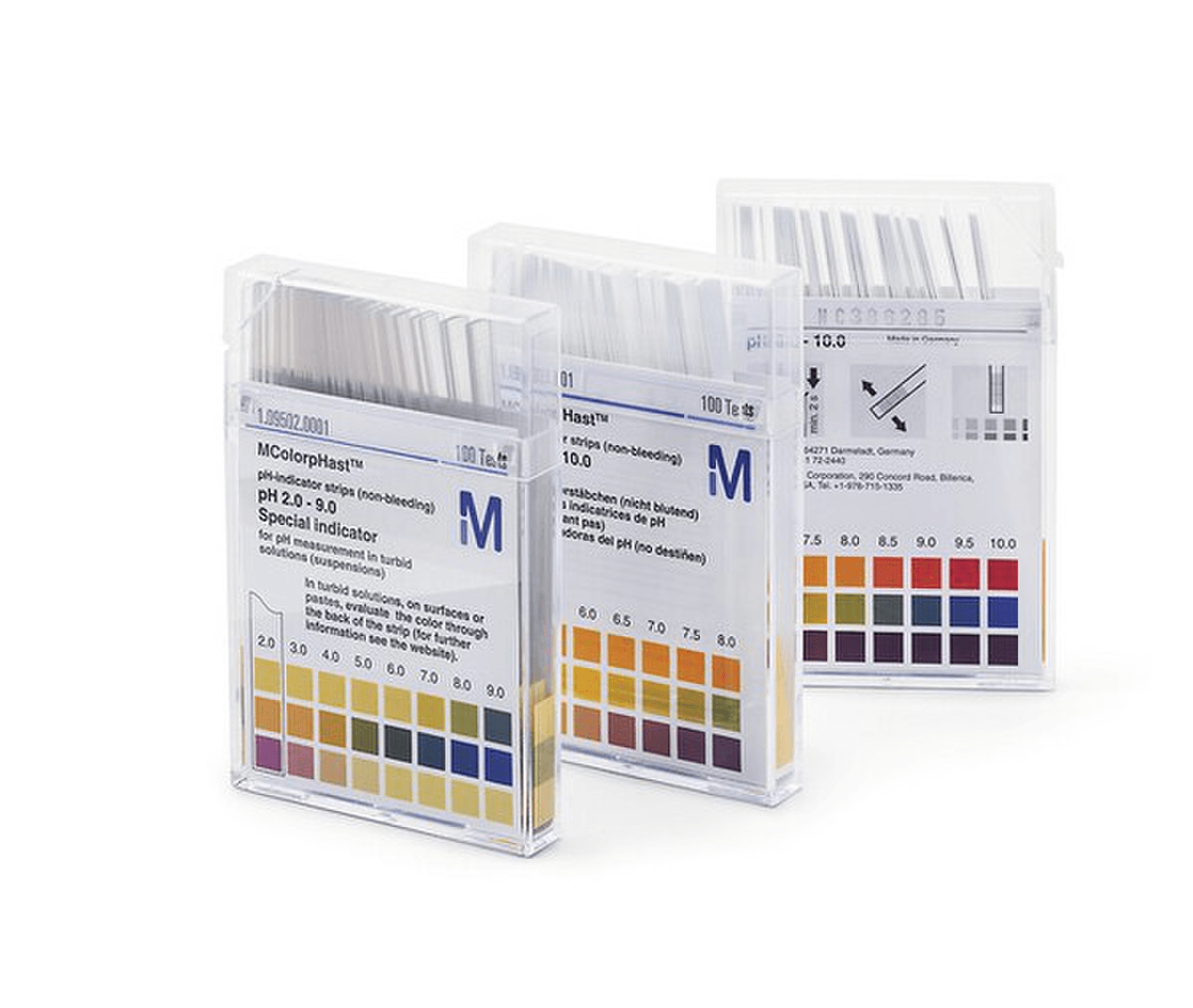 Bandelette indicatrice de pH Merck MColorpHast™
