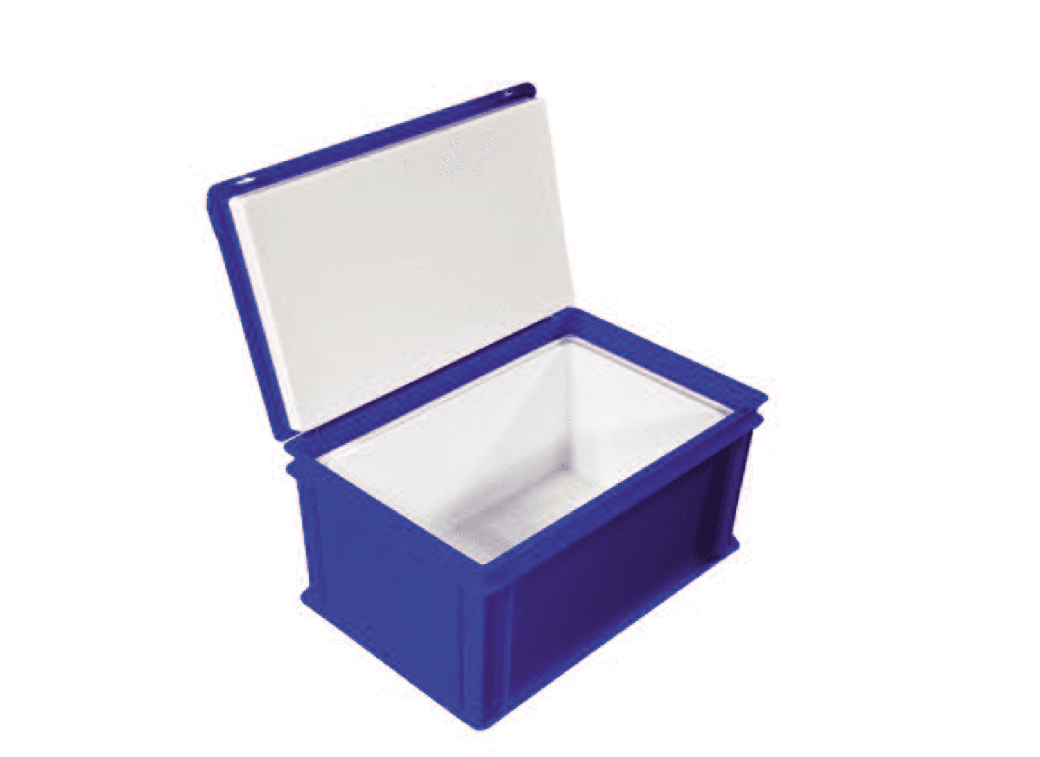 Caisson de transport à température dirigée 35L avec 4 plaques eutectiques 750g +2/+8°C