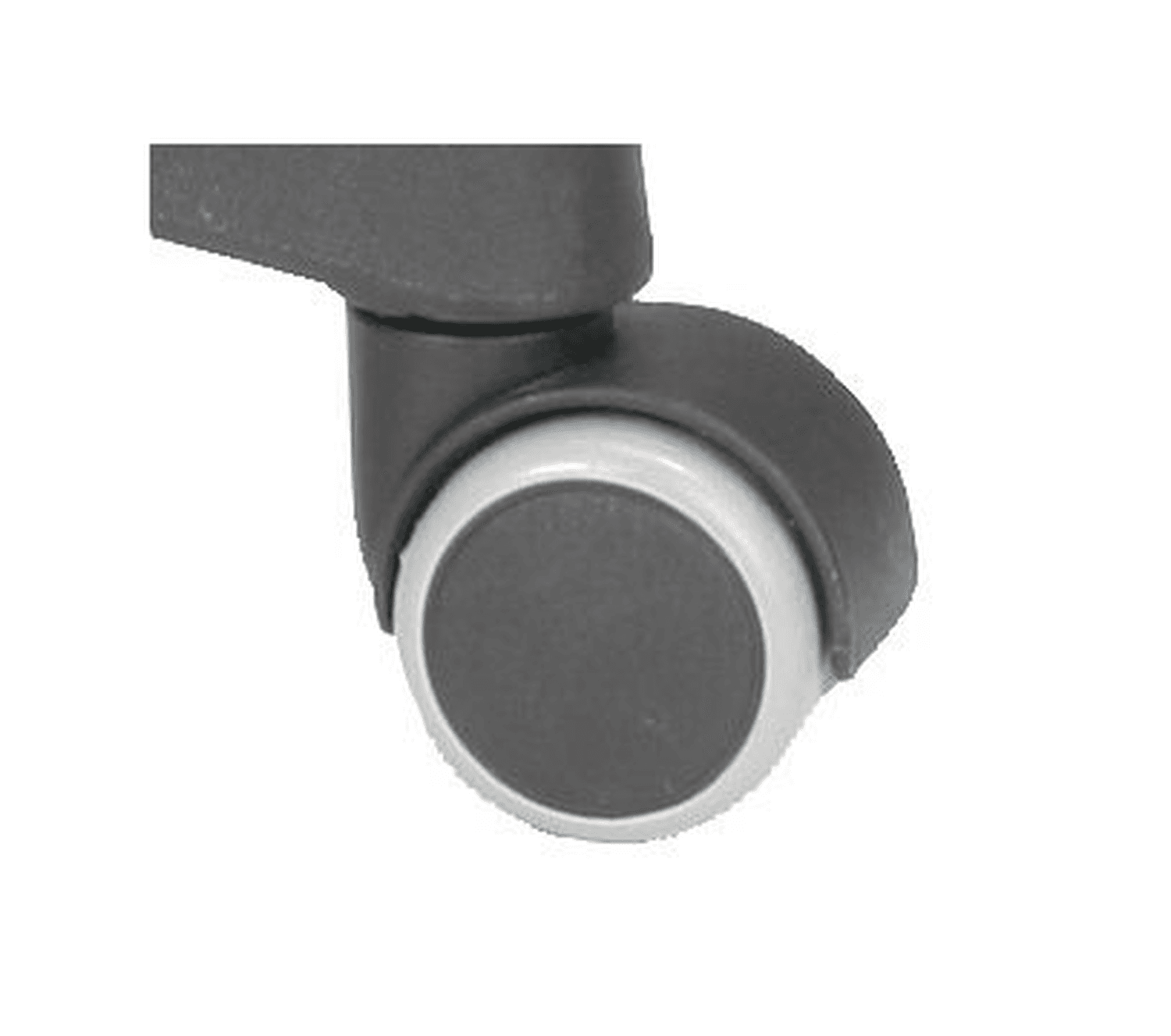 Roulettes doubles souples pour sièges A905-BIO et tabourets A205-BIO et A105-BIO, les gammes Laboratoires et Production, anti-bruit, anti traces, pour sol durs, 5 pcs