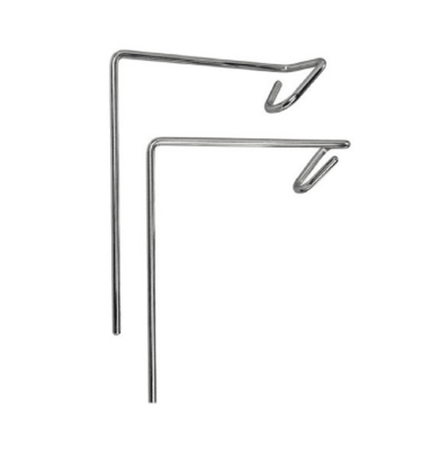 Paire d'étriers pour fauteuils FMBIO®, BMBIO®, FPE12 et divans 118, 4118, Fidji®, Quest® en inox, diamètre 16mm