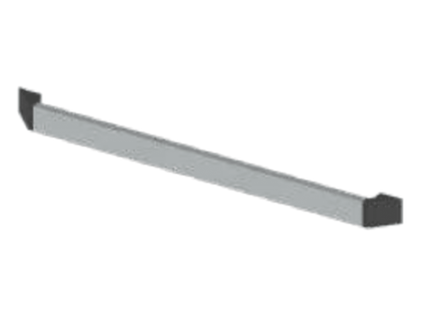 rail normalisé latéral pour caisson/chariot neop, en haut à droite, 400mm (l)