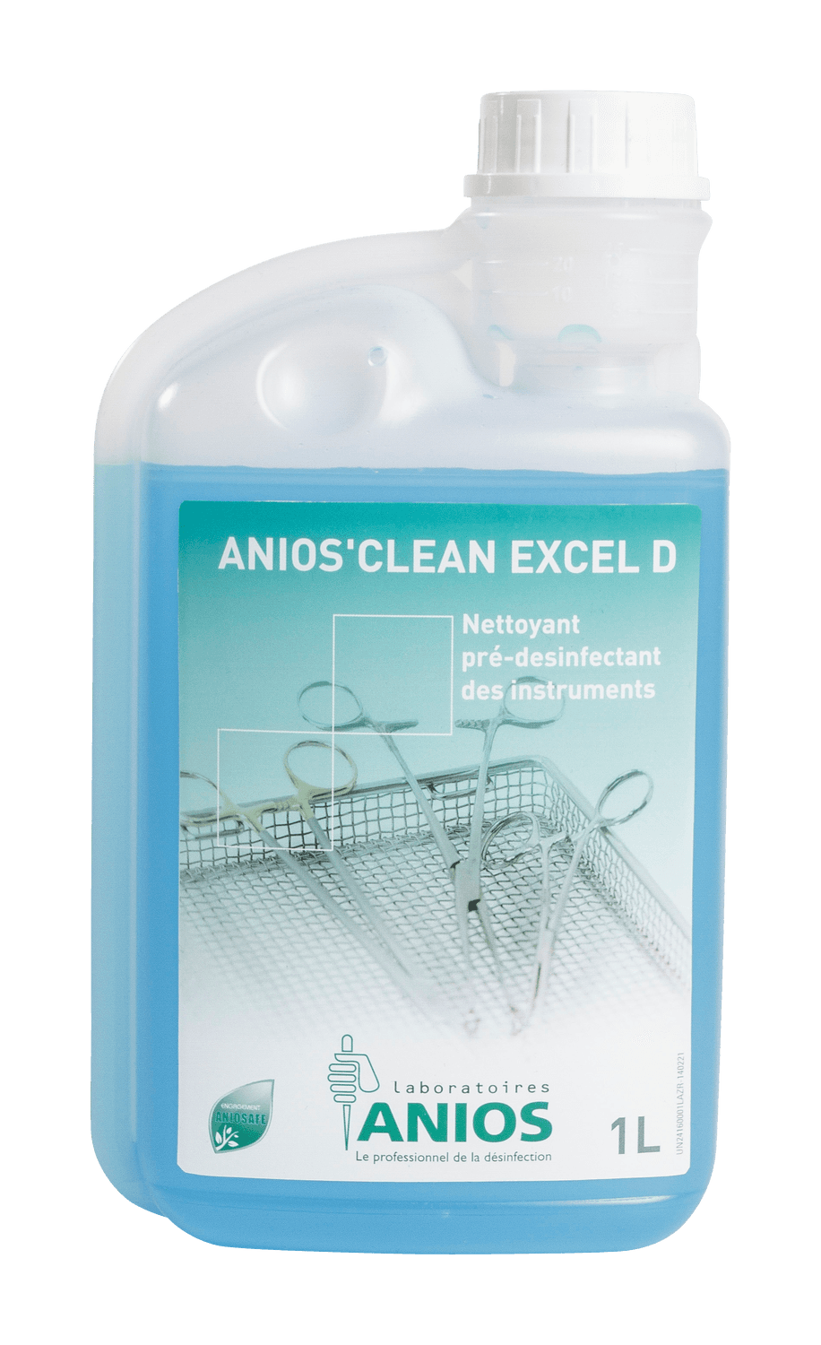 Détergent pré-désinfectant Anios'Clean Excel D