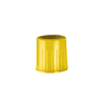 Bouchon secondaire pour tube sous-vide diam.15mm / vol.10ml jaune