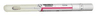 Ecouvillon floqué FLOQSwabs™ tige plastique bouton nylon pour auto-prélèvement vaginal, point casse 60mm en tube unitaire avec code-barre détachable stérile