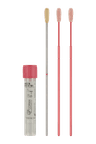 Milieu eSwab™ liquide 1ml + 3 écouvillons floqués embout standard pour pvt MRSA stérile en tube 13x80mm bouchon rose