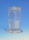 Tube de Coplin en verre avec couvercle pour 10 lames 76x26mm