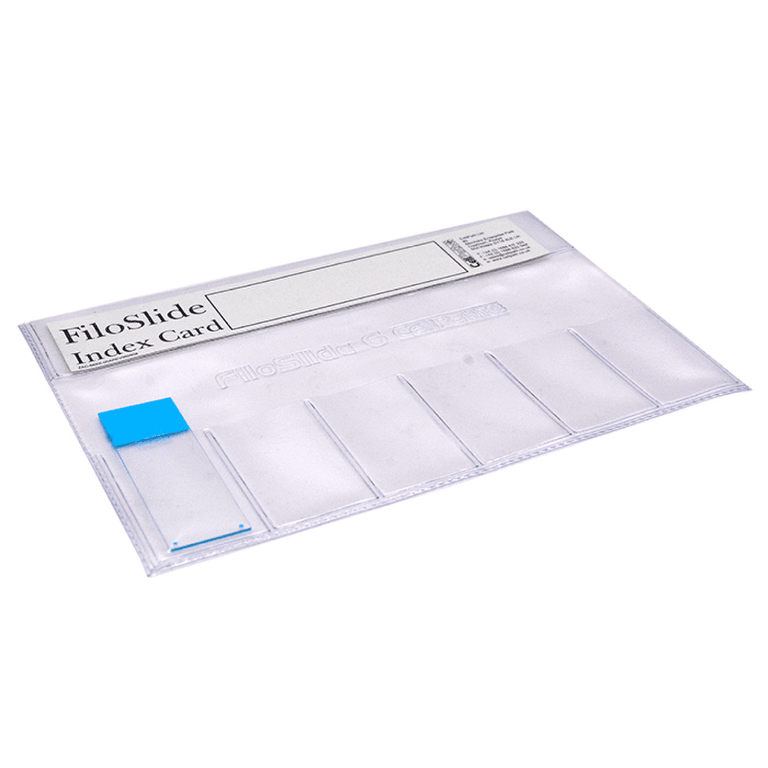 Pochette en plastique FiloSlide™ pour 6 lames