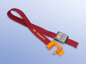 Garrot Prameta rouge Easy bande tissu boucle métallique