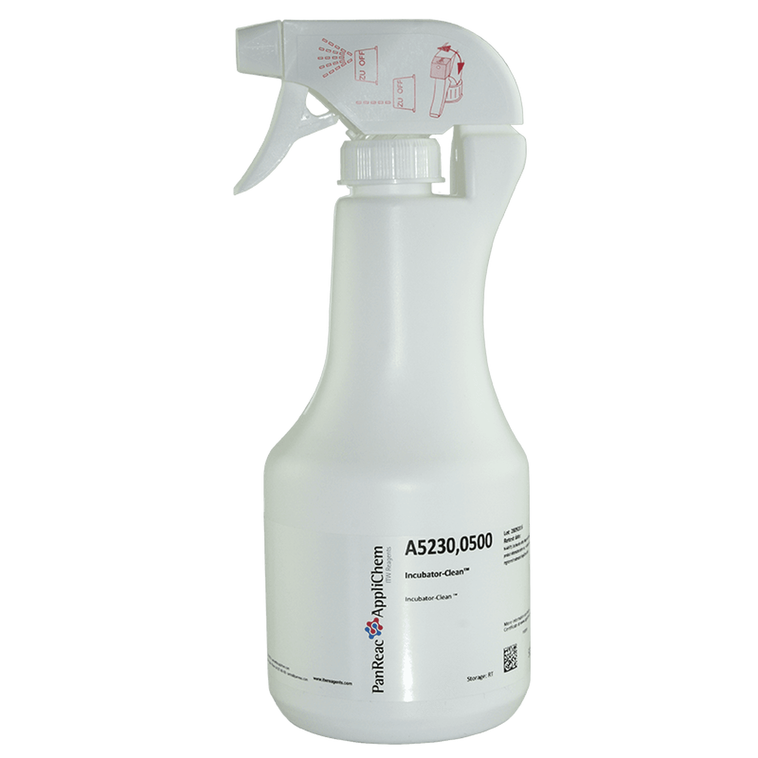 Désinfectant pour incubateur Incubator-Clean™, spray de 500ml