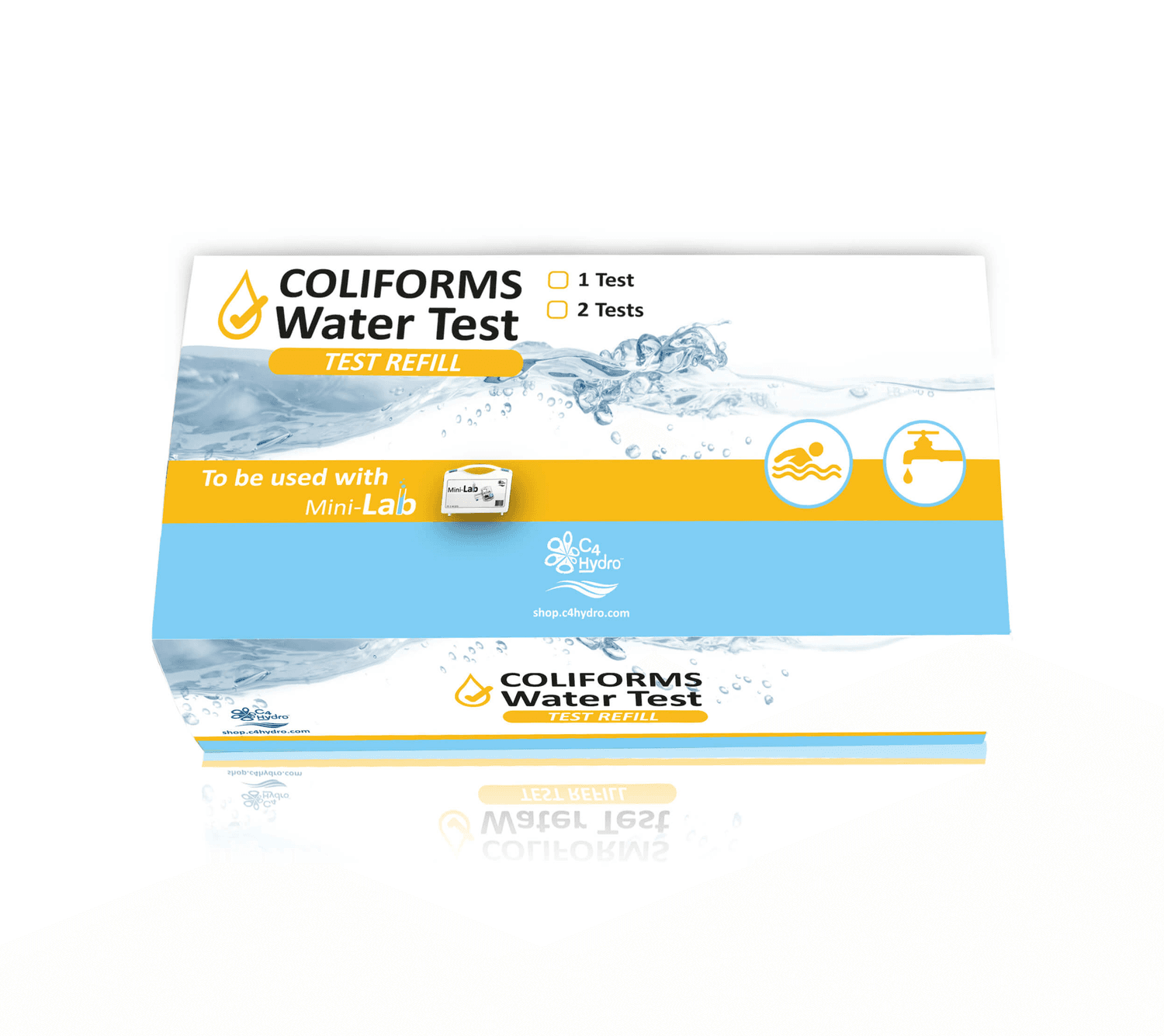 Kit Water Test pour Coliformes et legionella