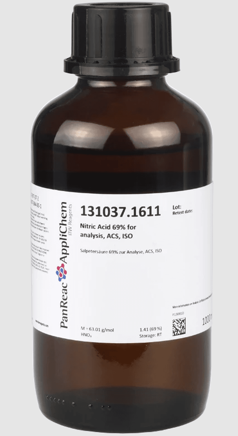 ACIDE NITRIQUE 69% PR ANALYSES (REAG. USP, PH, EUR), ACS, 1L