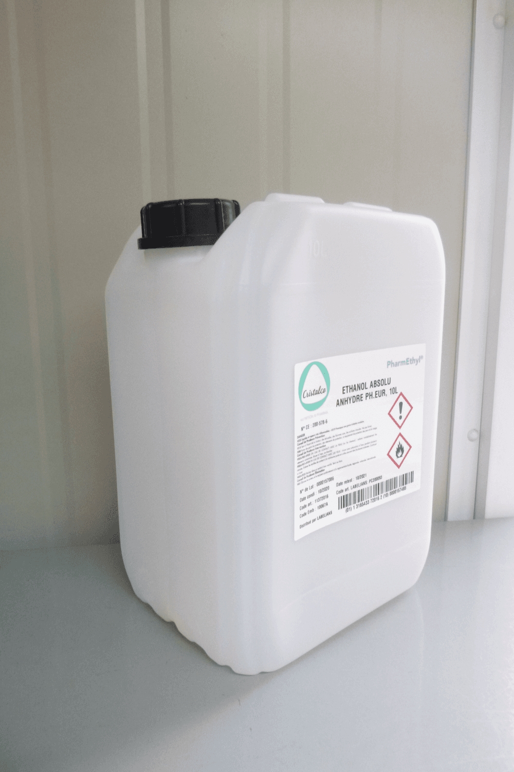 Ethanol 96° Ph.Eur, 10L