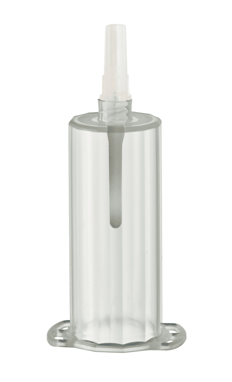 Porte-tube à vis avec adaptateur luer Vacutest® prémonté à usage unique stérile