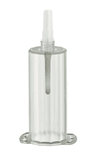 Porte-tube à vis avec adaptateur luer Vacutest® prémonté à usage unique stérile