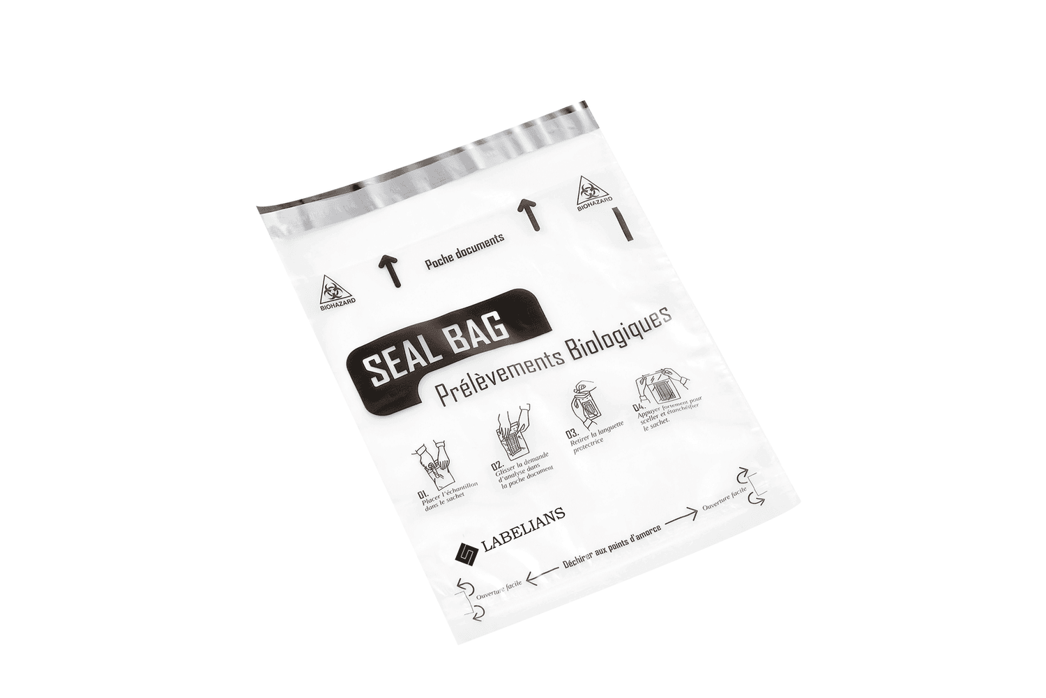 Sachet double poche Sealbag 176x230mm