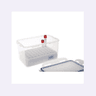 Boîte de transport étanche en polypropylène Sodilock 1,9L avec boimousse 54 tubes