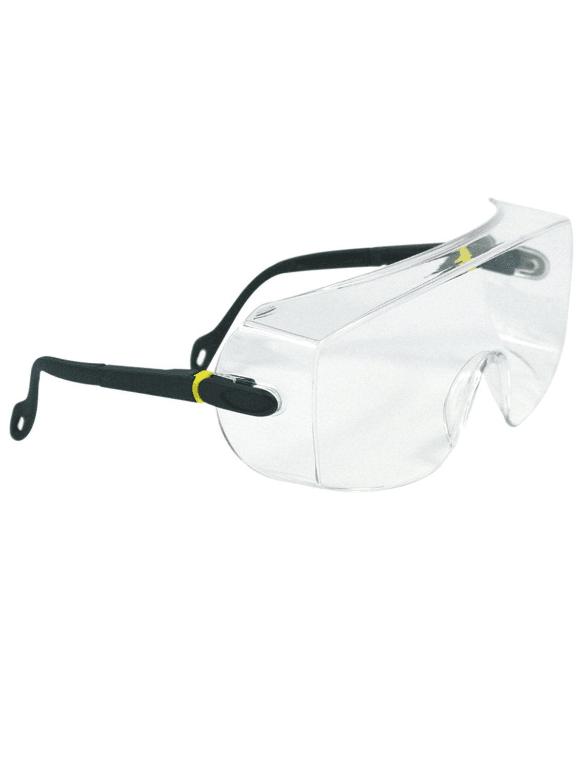 Surlunettes à branches réglables, oculaire pivotant incolore