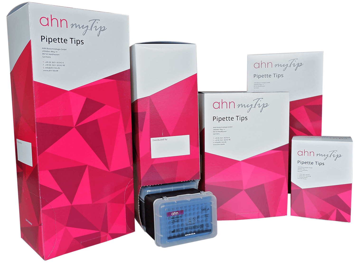 Cône AHN myTip® en rack à charnière