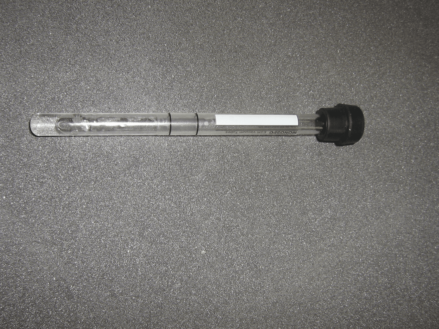 Tube sous-vide en verre Vital 1,28/1,60ml, citrate 3,2% stérile pour lecteur RAESRV