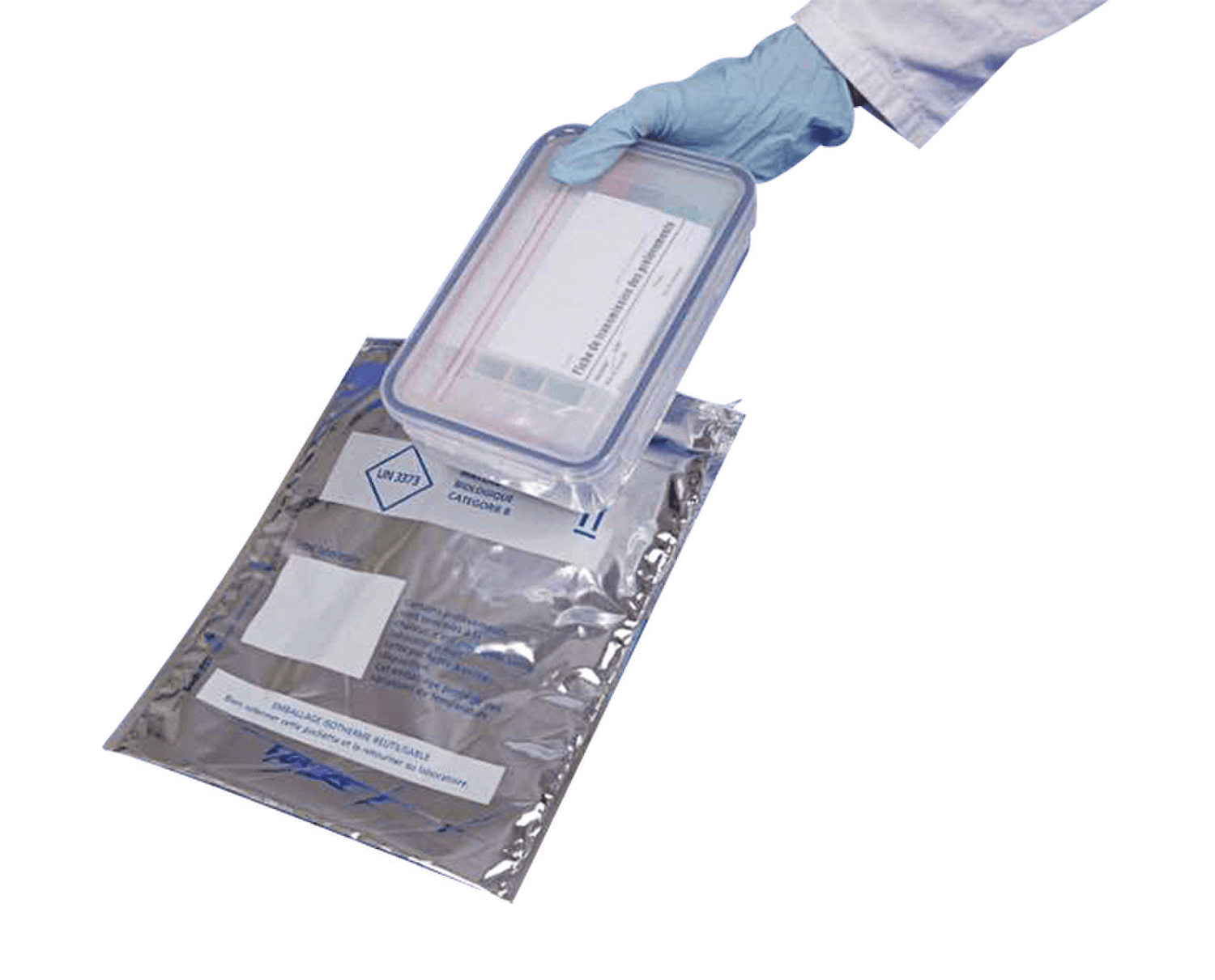Emballage extérieur P650 isolant - Pochette aluminisée 230x250mm