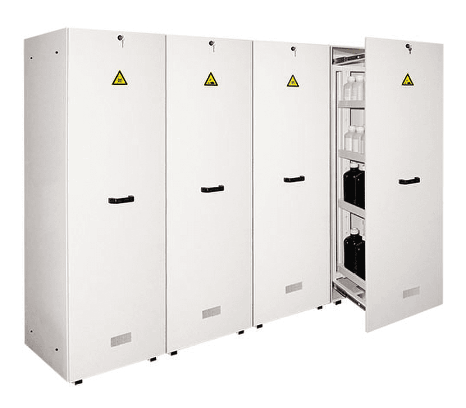 Armoire de sécurité multirisques modulable Trionyx série 14