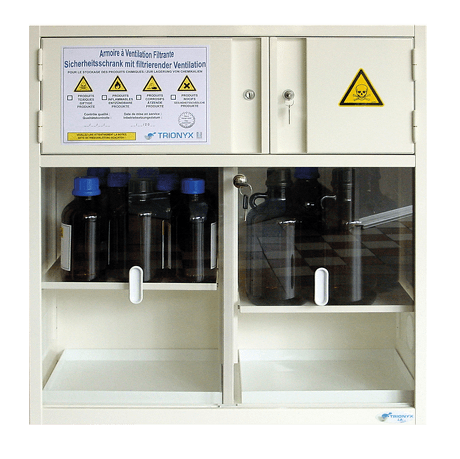 Armoire de sécurité à ventilation filtrante Trionyx série 12.X
