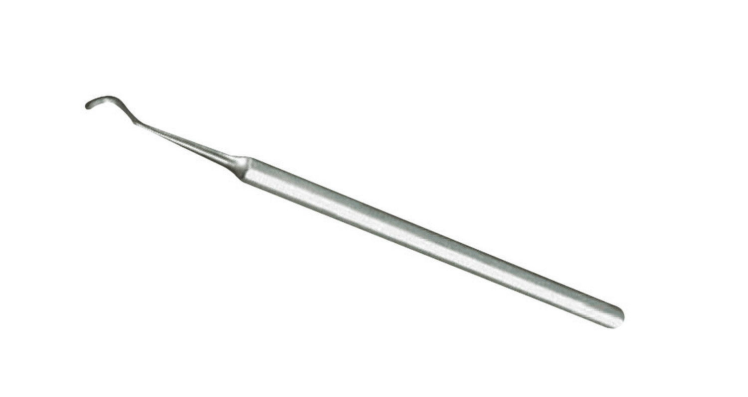 Grattoir Vidal tranchant en inox 13cm