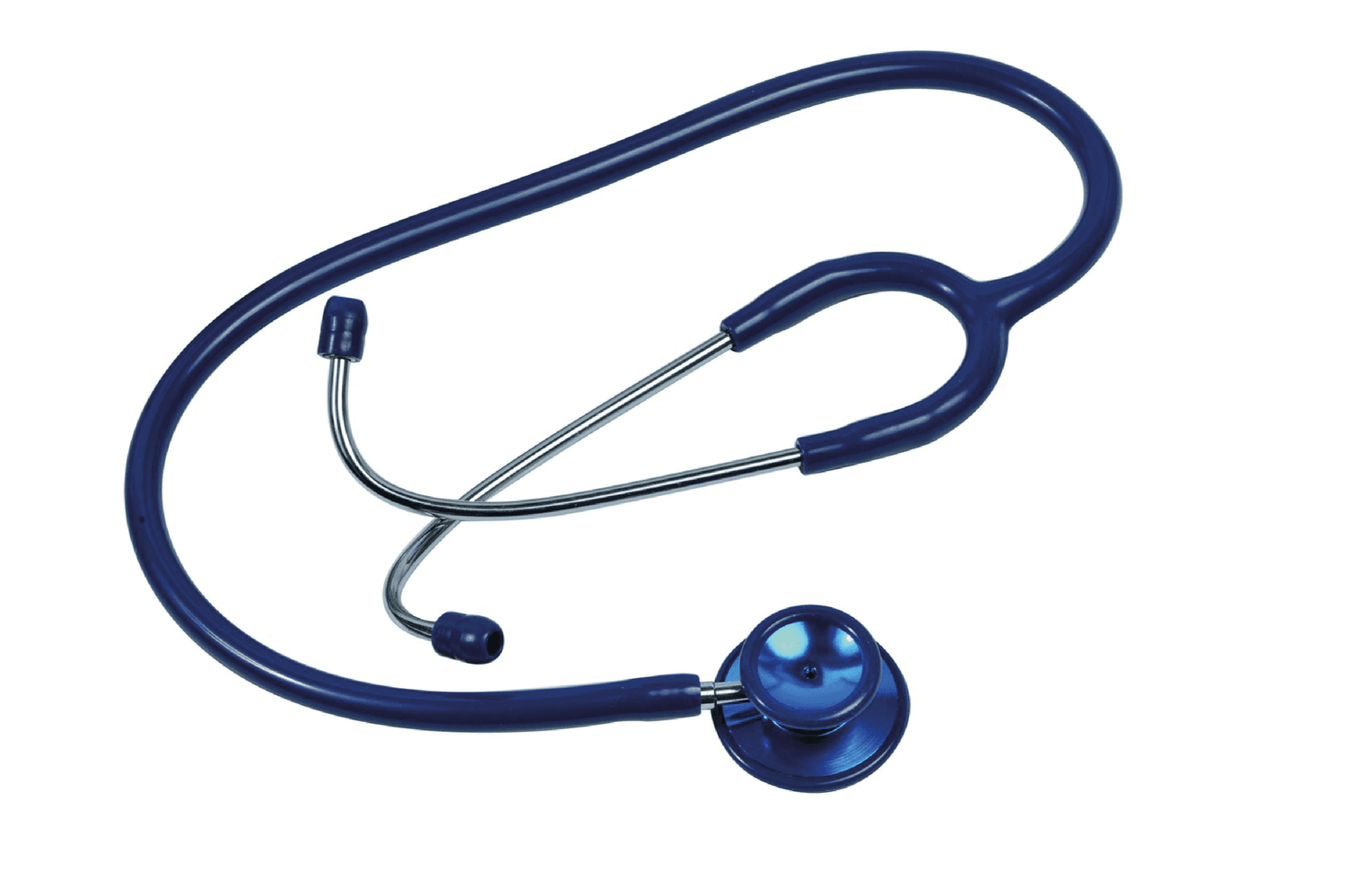 Stéthoscope Idéal + pavillon double pour adulte bleu avec embouts