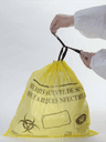 Sac poubelle jaune pour DASRI avec lien coulissant