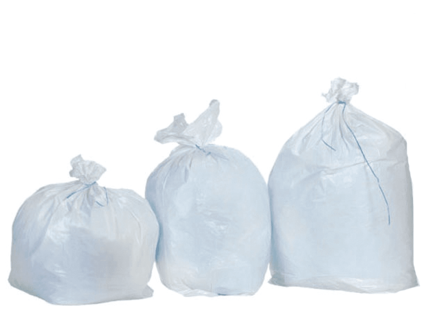 Sac poubelle blanc