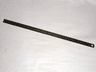 Règle plate en inox largeur 3cm, longueur 30cm