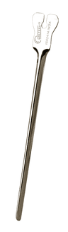 Sonde cannelée en inox 14cm